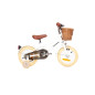 Rower dziecięcy 12" dla dziewczynki z koszykiem i kółkami bocznymi – styl vintage Rower dziecięcy 12" dla dziewczynki z koszykiem i kółkami bocznymi – styl vintage