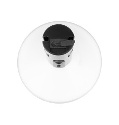 Lampa ogrodowa solarna LED 60 cm stojąca nowoczesna aluminiowa