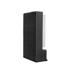 Solarna lampa ogrodowa LED kinkiet z czujnikiem ruchu i ładowaniem USB-C