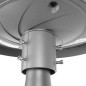 Lampa LED uliczna solarna 400W Chelsea parkowa z pilotem na słup