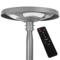Lampa LED uliczna solarna 400W Chelsea parkowa z pilotem na słup