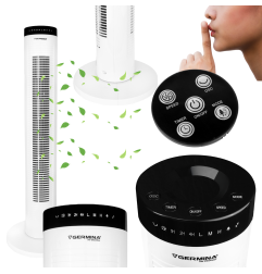 Nowoczesny wentylator GERMINA z wieloma funkcjami !