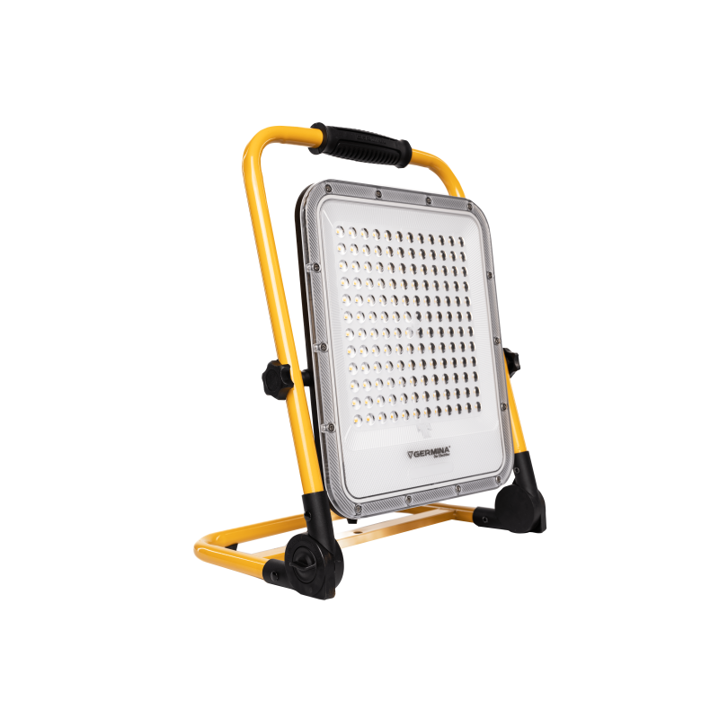 Naświetlacz LED bateryjny Germina 100W IP65 + tryb awaryjny 1szt.