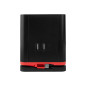 Przedłużacz biurkowy 3 gniazda 3680W 16A + 2x USB-A USB-C z wyłącznikiem Przedłużacz biurkowy 3 gniazda 3680W 16A + 2x USB-A USB-C z wyłącznikiem