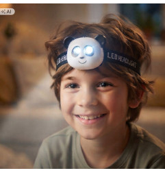 Latarka LED Panda dla dzieci | Lampka dziecięca