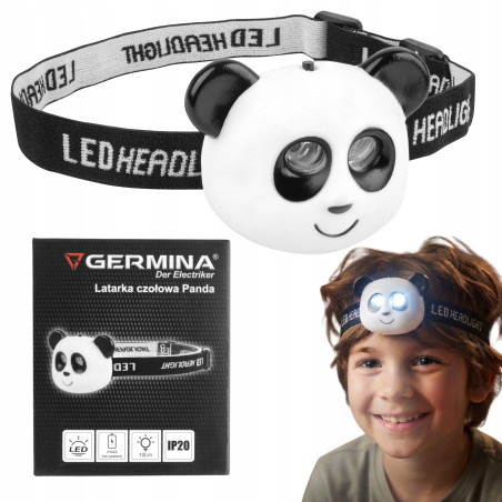 Latarka LED Panda dla dzieci | Lampka dziecięca