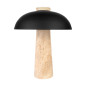 Lampa stołowa z naturalnego trawertynu – elegancja zaklęta w kamieniu