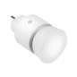 Lampa wtykowa LED do gniazdka 10W 1000 lm 3000K ruchoma głowica 4 poziomy jasności IP44 Lampa wtykowa LED do gniazdka 10W 1000 lm 3000K ruchoma głowica 4 poziomy jasności IP44
