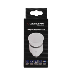 Lampa wtykowa LED 10W 1000 lm do gniazdka | GERMINA