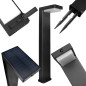 Lampa ogrodowa LED GERMINA stojąca solarna z czujnikiem ruchu nowoczesna