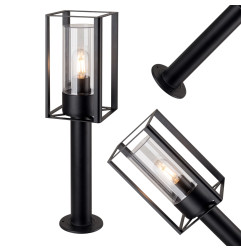 Słupek ogrodowy 50 cm E27 IP44 czarny | GERMINA
