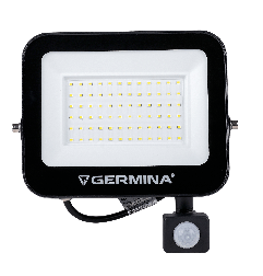 Naświetlacz LED 50W 5000 lm z czujnikiem ruchu | GERMINA