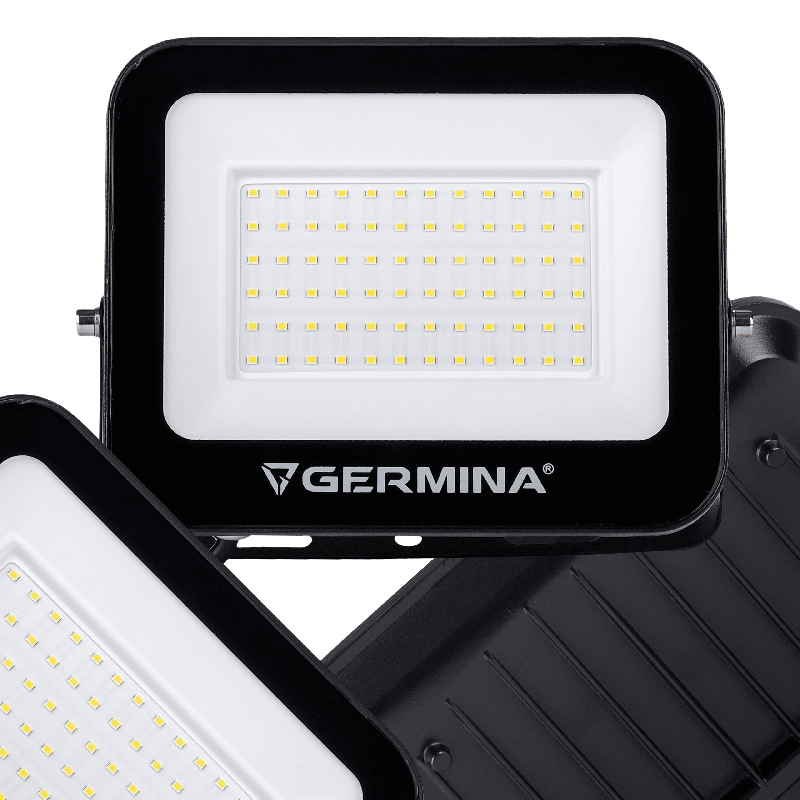 Naświetlacz LED 100W 10000 lm 6400K IP65 | GERMINA