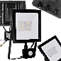 Naświetlacz LED 50W Germina z Czujnikiem Ruchu | Lampa zewnętrzna Reflektor IP44 5700lm
