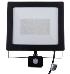 Naświetlacz LED 100W z Czujnikiem Ruchu IP65 | Reflektor 11500lm