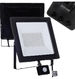 Naświetlacz LED 100W z Czujnikiem Ruchu IP65 | Reflektor 11500lm