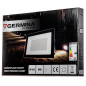 Naświetlacz LED 200W IP65 | Reflektor Przemysłowy Zewnętrzny 22500lm Czarny lampa zewnętrzna
