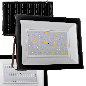Naświetlacz LED 200W IP65 | Reflektor Przemysłowy Zewnętrzny 22500lm Czarny lampa zewnętrzna