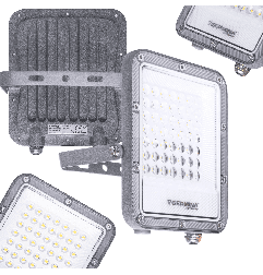 Naświetlacz LED 30W ARES Slim Premium IP65 Germina 5000K 3000lm Szary