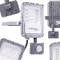 Naświetlacz LED 20W ARES z Czujnikiem Ruchu IP65 Germina 6000K