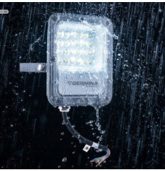 Naświetlacz LED 30W z Czujnikiem Ruchu IP65 6000K Germina