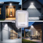 Naświetlacz LED 50W ARES z Czujnikiem Ruchu IP65 Germina 6000K reflektor lampa zewnętrzna