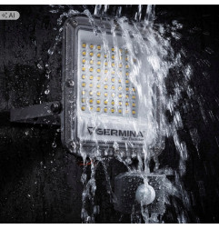 Naświetlacz LED 50W ARES IP65 Germina 6000K 5000lm Szary