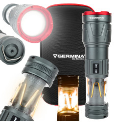 Latarka LED Focus 2.0 Szperacz Powerbank IP44 Germina