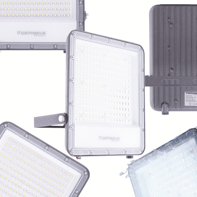 Naświetlacz LED 200W IP65 6000K 20000lm Germina