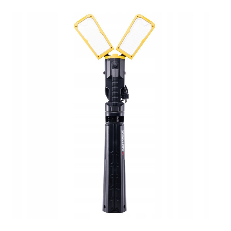 Lampa warsztatowa LED Tuba 2x50W Statyw Pokrowiec 100W Germina