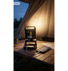 Akumulatorowa lampa LED 10W IP54 Powerbank Germina