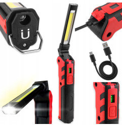 Latarka LED warsztatowa Germina 360lm ACCU powerbank + magnes IP44 1szt.