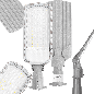 Lampa uliczna LED GERMINA 100W 11500lm 5000K IP65 na słup Ø60 mm