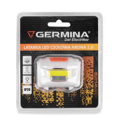 Latarka czołowa LED Germina czołówka bateryjna 1szt.