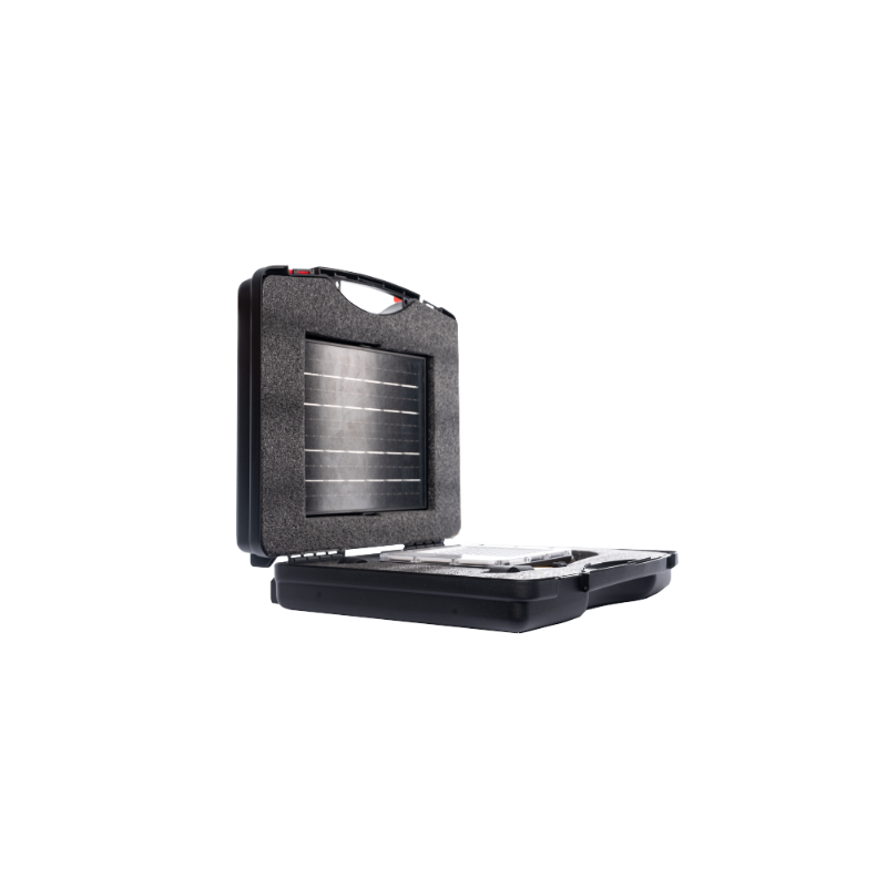 Lampa robocza akumulatorowa 50W + panel solarny + walizka 1szt.