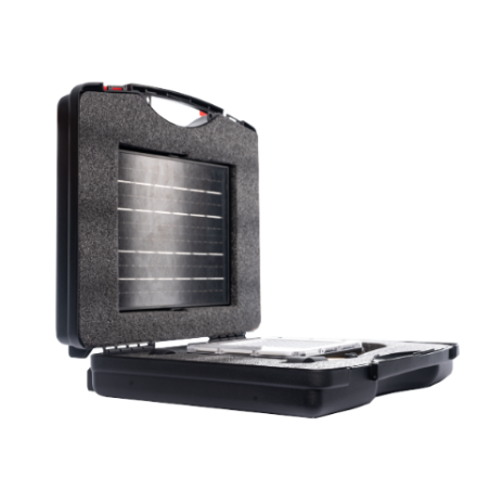 Lampa robocza akumulatorowa 50W + panel solarny + walizka 1szt.