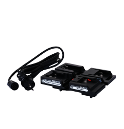 Naświetlacz LED przenośny Germina  z akumulatorem 65W + adaptery 1szt.