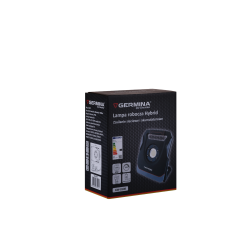 Naświetlacz LED przenośny Germina  z akumulatorem 65W + adaptery 1szt.