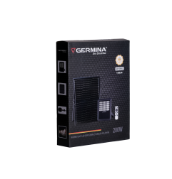 Naświetlacz LED Germina 200W z panelem solarnym IP65 + pilot 1kpl.