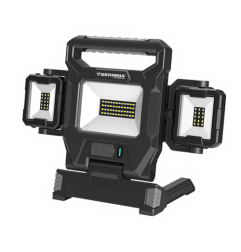 Lampa robocza Germina naświetlacz LED 40W+2x5W  + power bank 1szt.