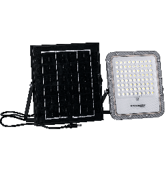 Naświetlacz LED Germina solarny 50W  lampa zewnętrzna IP65 + pilot 1kpl.