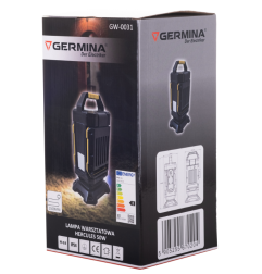 Lampa warsztatowa Germina składana 50W naświetlacz 1szt.