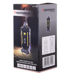 Akumulatorowa lampa LED Herkules 2x10W IP54 Germina