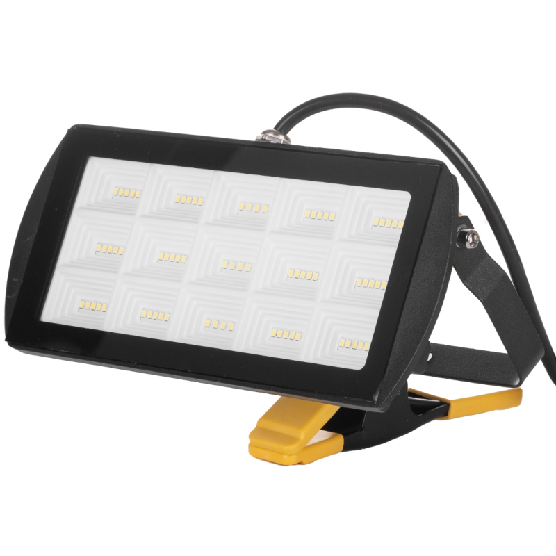 Naświetlacz LED Germina 45W z klipsem z kablem spiralnym 1szt.