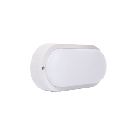 Oprawa piwniczna Germina 20W owalna biała 1szt.