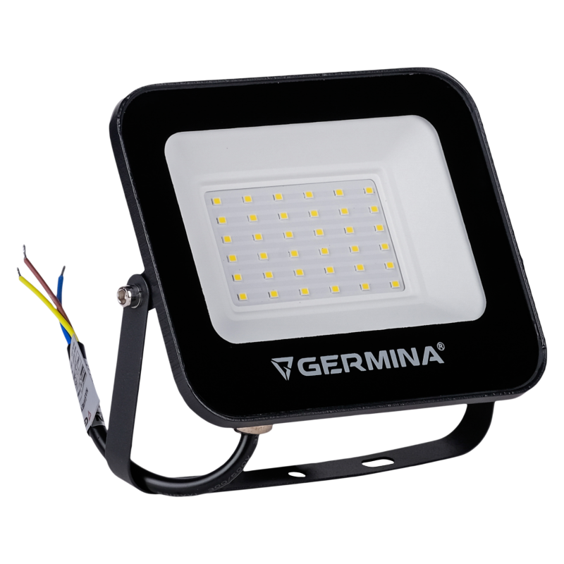 Naświetlacz LED Germina 30W slim 6400k zewnętrzna IP65 1szt.