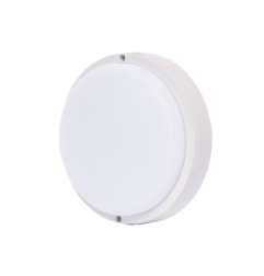 Plafon Germina oprawa piwniczna owalna 15 W biała 1szt.