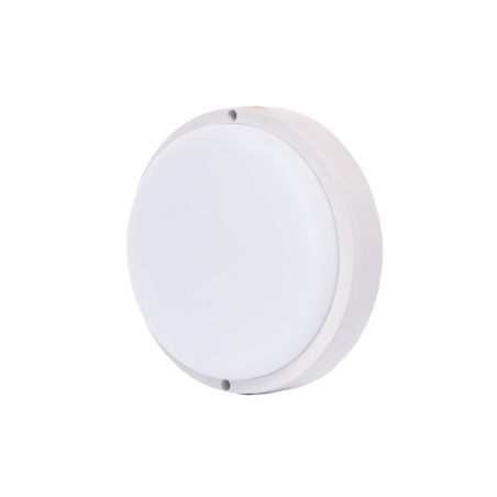 Plafon Germina oprawa piwniczna owalna 15 W biała 1szt.