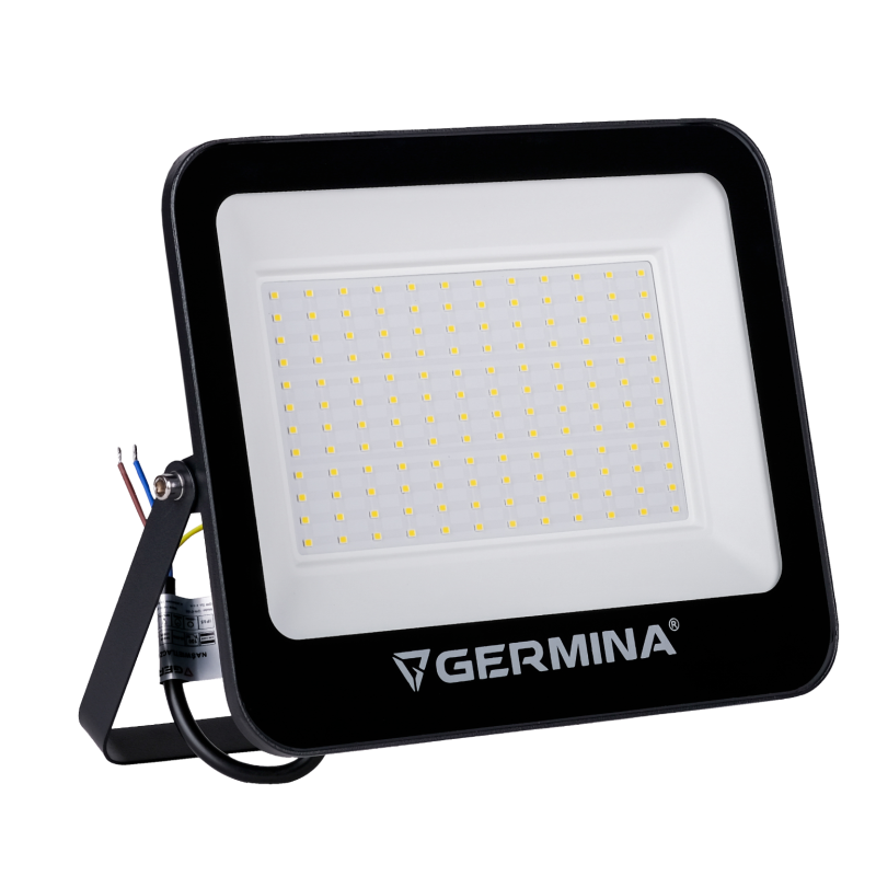 Naświetlacz LED Germina 100W lampa zewnętrzna IP65 1szt.