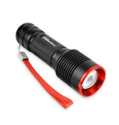 Latarka akumulatorowa Led Germina 5 trybów wielofunkcyjna taktyczna 1szt.